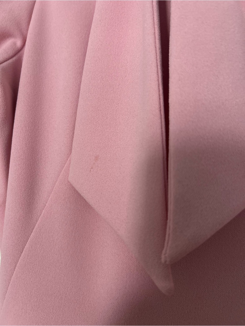 Maggy London Dusty Rose Tie-Neck Midi Dress - Picture 6 of 7